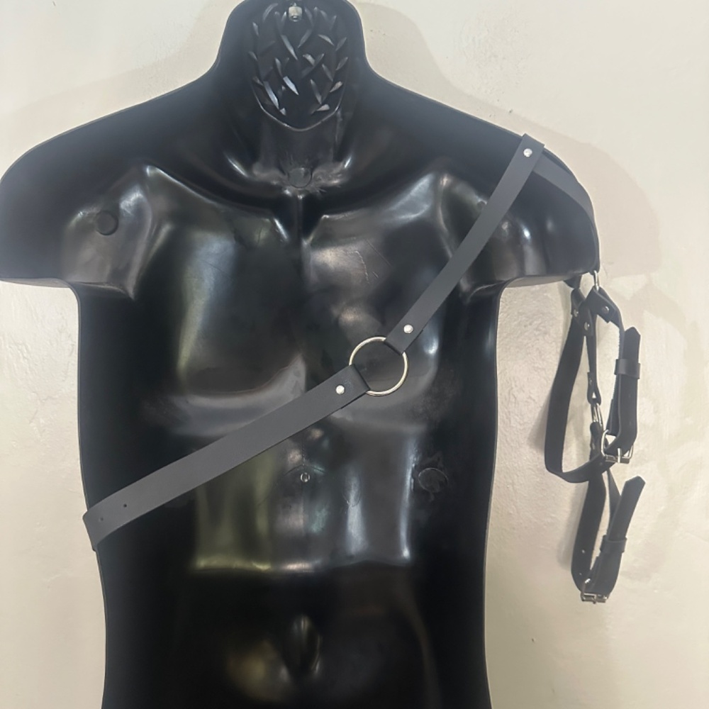 Leathermasters Adjustable Gladiator Harness One S… - image 6